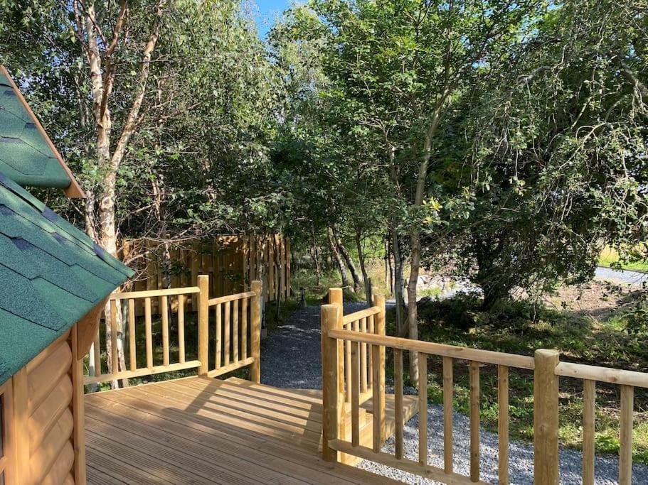 Craigshannoch Luxury 1 Bed Woodland Lodge Hot Tub Kintore Exteriér fotografie
